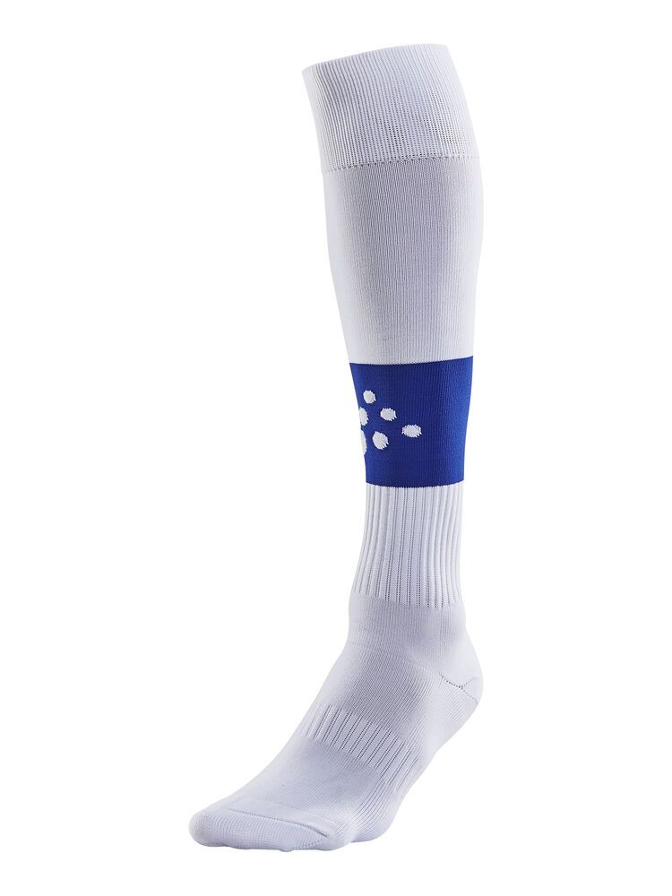 SQUAD Sock Contrast Vit/Mörkblå